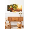 Çiçekler 5 Parçalı Mdf Tablo 60 x 100
