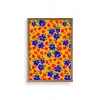 Çiçekler Ahşap Çerçeveli Tablo 17 x 23