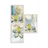 Çiçekler Ahşap Çerçeveli Tablo 23 x 30