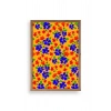 Çiçekler Ahşap Çerçeveli Tablo 23 x 30