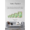 Çiçekler Ahşap Çerçeveli Tablo 30 x 42