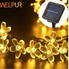 Çiçekli Güneş Enerjili Bahçe 30 Led