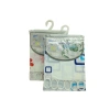 ÇİF KANAT PVC BANYO PERDESİ 2  PARÇA  X 90X180CM - 12 HALKALI (5365)