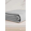Çift Kişilik Düz Penye  %100 Pamuklu Lastikli Çarşaf 180X200 Newsheet Gri