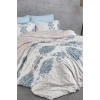 Двуспальный комплект постельного белья Хлопковый Голубая Элегантность