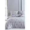 Двуспальный комплект постельного белья из хлопка романтический серый