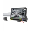Çift Lensli Araç Dvr Kamera 4 İnç Ekran G Sensörlü