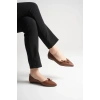 Clara Kadın Taba Babet Ayakkabı