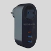 Çocuk Korumalı 2500w Termal Akım Korumalı Priz 2 Usb 1 Type-c