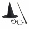 Çocuklar İçin Harry Potter Tarzı Kostüm Seti 3 Parça