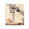 Coffee Time Ahşap Duvar Dekoru 27 x 42