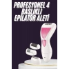 Çok Amaçlı 4 Başlıklı Epilasyon Aleti Seti