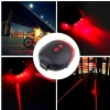 Çok Fonksiyonlu Pilli Bisiklet Led Lazer Işığı Arka Stop Lambası (5365)