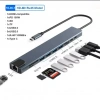 Çoklu Bağlantı Özellikli Type-c 10lu Hub