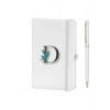 D Harfi Çiçek Baskılı Defter