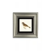 Daldaki Serçe Çerçeveli Taş Tablo 20 cm