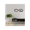 Dekoratif Sonsuzluk Işareti Love Ahşap Duvar Tablosu 45 x 12