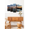 Deniz Manzara 5 Parçalı Mdf Tablo 60 x 100
