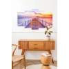 Deniz Manzara 5 Parçalı Mdf Tablo 60 x 100