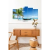 Deniz Manzarası 5 Parçalı Mdf Tablo 60 x 100