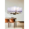 Deniz Manzarası 5 Parçalı Mdf Tablo 60 x 100