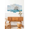 Deniz Manzarası 5 Parçalı Mdf Tablo 60 x 100