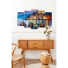 Deniz Manzarası 5 Parçalı Mdf Tablo 60 x 100