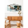 Deniz Manzarası 5 Parçalı Mdf Tablo 60 x 100