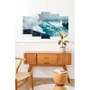 Deniz Manzarası 5 Parçalı Mdf Tablo 60 x 100