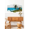 Deniz Manzarası 5 Parçalı Mdf Tablo 60 x 100