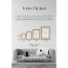Desen Ahşap Çerçeveli Tablo 30 x 42