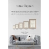 Desen Ahşap Çerçeveli Tablo 30 x 42