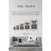 Desen Ahşap Çerçeveli Tablo 50 x 70