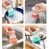 Dishwashing Brush with Detergent Compartment