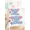 Цифровая печать 3D детского белья Cute Elephant из хлопка для новорожденных