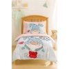 Digital Printed 3D Cotton Newborn Baby Bedding Set Cute Gnome Pink