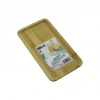 DİKDÖRTGEN AHŞAP BAMBU SERVİS SUNUM TEPSİ - TAHTASI MİNİ TEPSİ 25 X 14 X 1.4CM (5365)