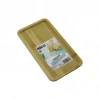 DİKDÖRTGEN AHŞAP BAMBU SERVİS SUNUM TEPSİ - TAHTASI MİNİ TEPSİ 25 X 14 X 1.4CM (5365)