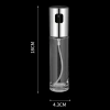 Durukar® 100ml Kapasiteli Şeffaf Spreyli Yağdanlık Sosluk Yağ Püskürtücü Yağ Şişesi
