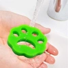 Durukar® 2 Pieces Pet and Washing Machine Paw-Shaped Colorful Hair Removal Device