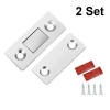 Durukar® 2 Pairs Multi-Purpose Door Cover Cabinet Drawer Furniture Stopper Closer Magnets
