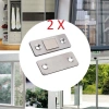 Durukar® 2 Çift Çok Amaçlı Kapı Kapak Dolap Çekmece Mobilya Durdurucu Kapatıcı Mıknatıslar
