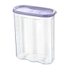 Durukar® 2 Compartment Scaled Dry Food Storage Container 2.4 Liter-SA940