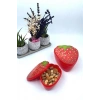 Durukar® 2-Piece Nested Strawberry Design Storage and Feeding Container Set (550 ml + 250 ml)