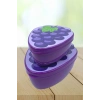 Durukar® 2li İç İçe Geçebilen Üzüm Model Saklama ve Beslenme Kabı Seti (550 ml + 250 ml)