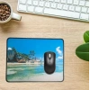 Durukar® 25x32 cm Küçük Boy Mouse Pad Manzara Ada