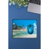 Durukar® 25x32 cm Küçük Boy Mouse Pad Manzara Ada