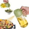 Durukar® 2-in-1 Oil Pourer and Spray Oil Dispenser Glass Oil Sprayer