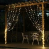 Durukar® 2x2 Meters 320 LED 8 Function Decorative LED Warm White Curtain
