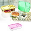 Durukar® 3 Compartment Food Carrier Practical Easy Food Diet Storage Container